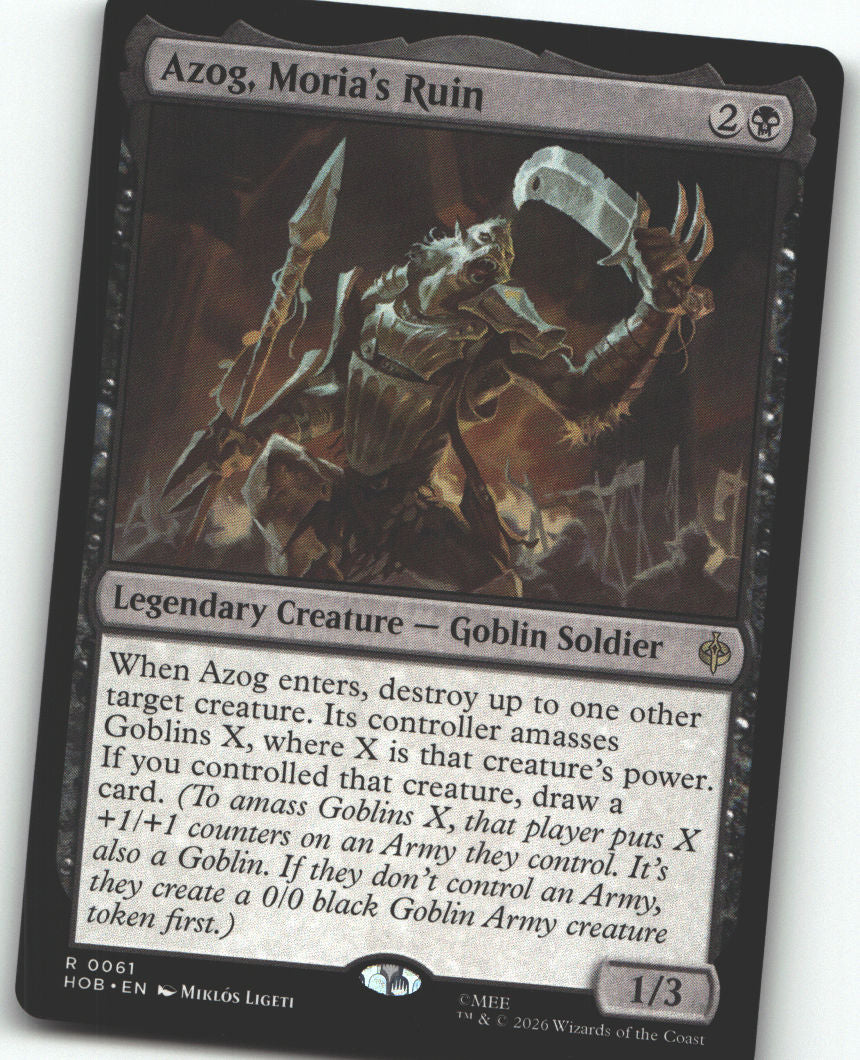 Azog, Moria's Ruin