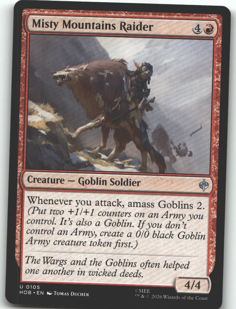Misty Mountains Raider