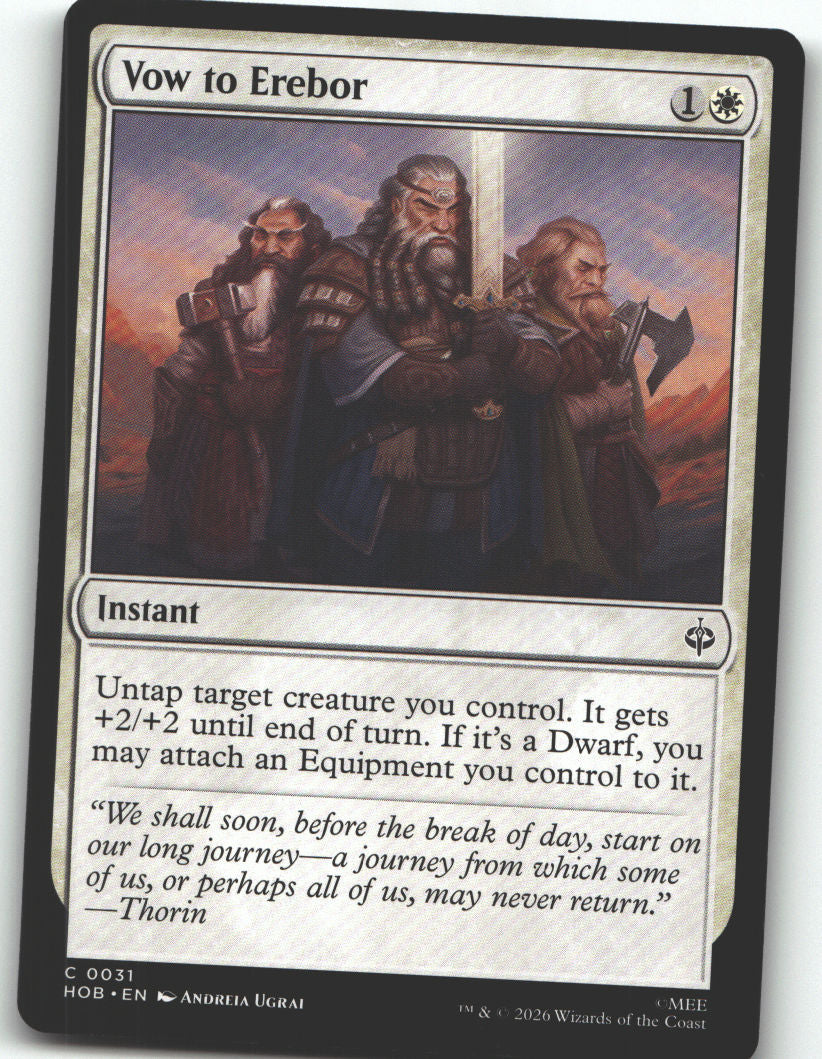 Vow to Erebor