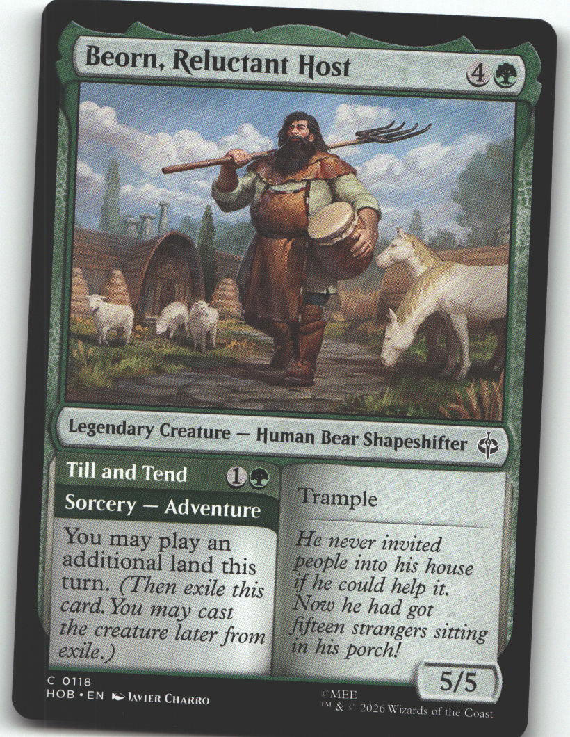 Beorn, Reluctant Host