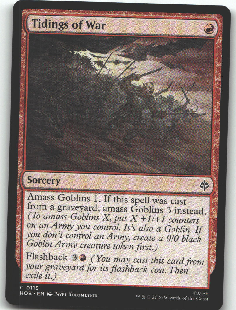 Tidings of War