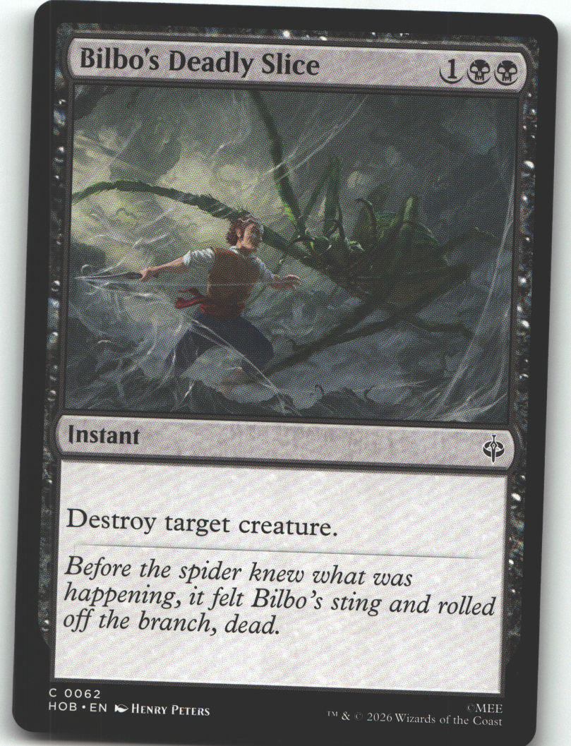 Bilbo's Deadly Slice