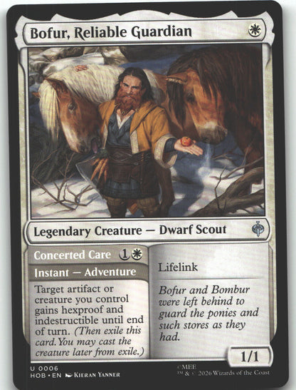 Bofur, Reliable Guardian