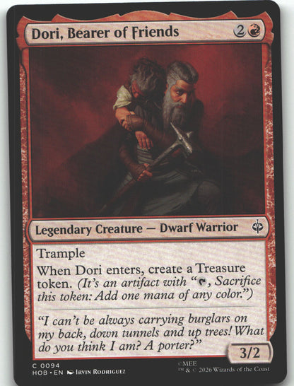 Dori, Bearer of Friends