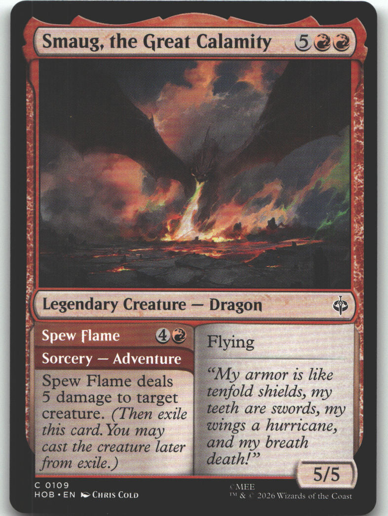 Smaug, the Great Calamity