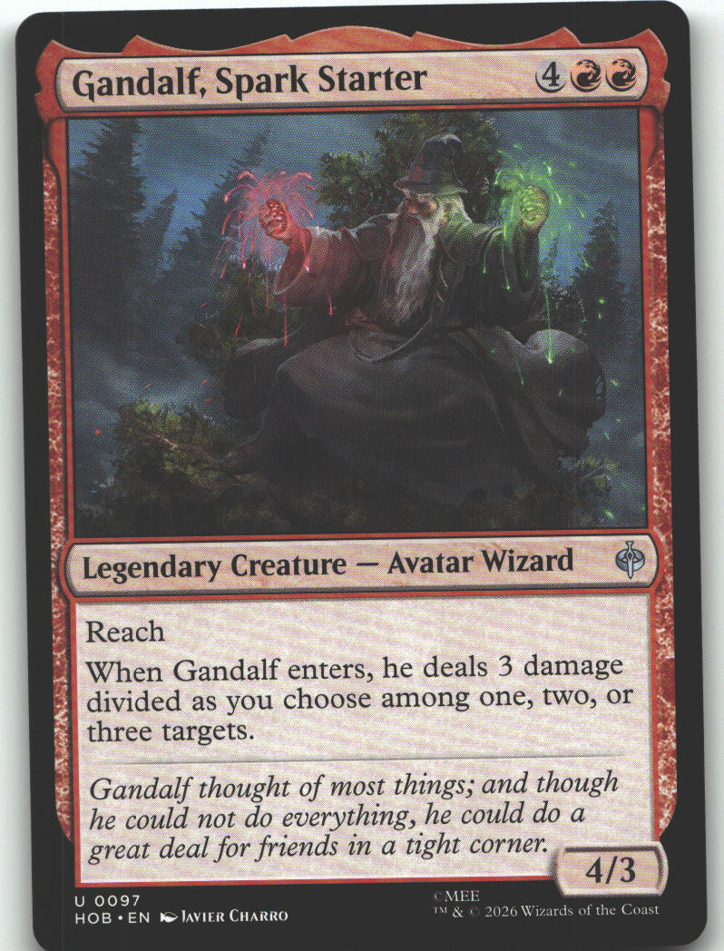 Gandalf, Spark Starter