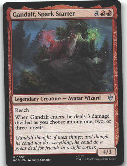 Gandalf, Spark Starter