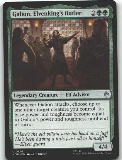 Galion, Elvenking's Butler