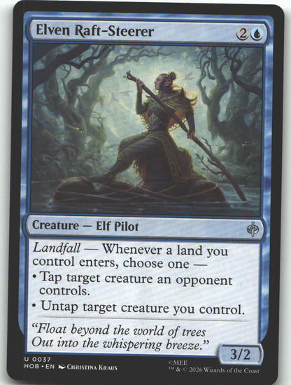 Elven Raft-Steerer