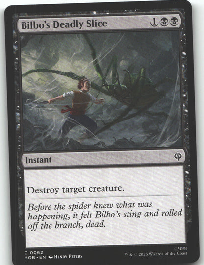 Bilbo's Deadly Slice