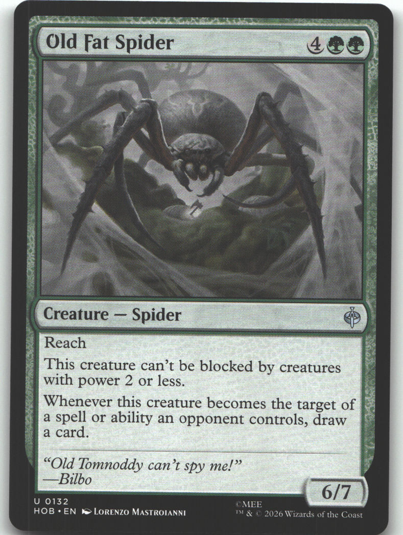 Old Fat Spider