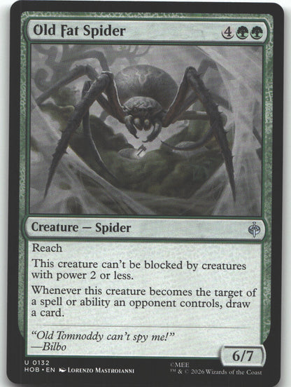 Old Fat Spider