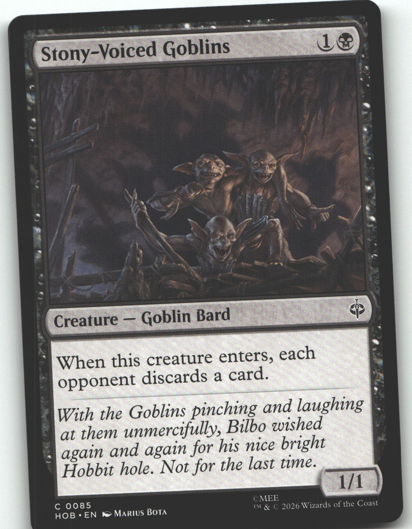 Stony-Voiced Goblins