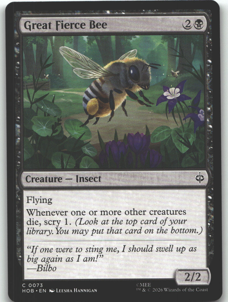Great Fierce Bee