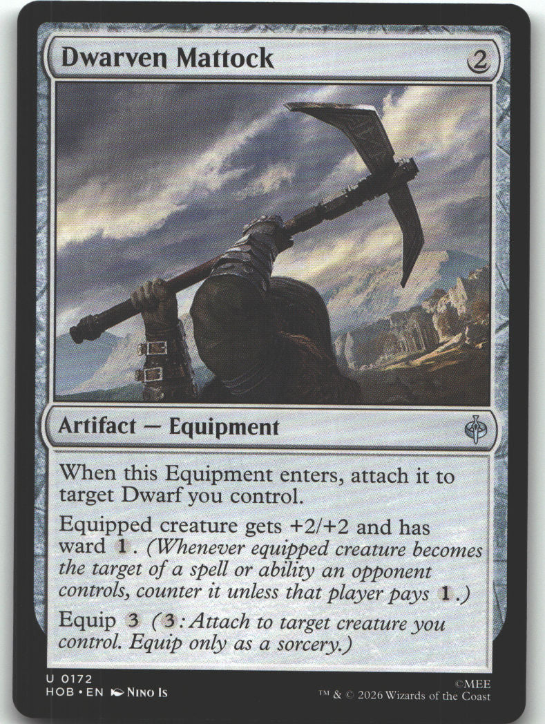 Dwarven Mattock