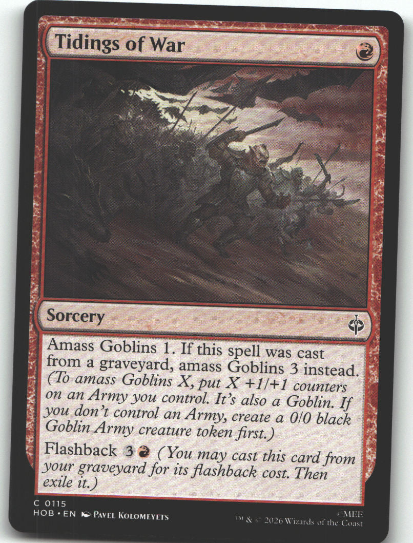 Tidings of War