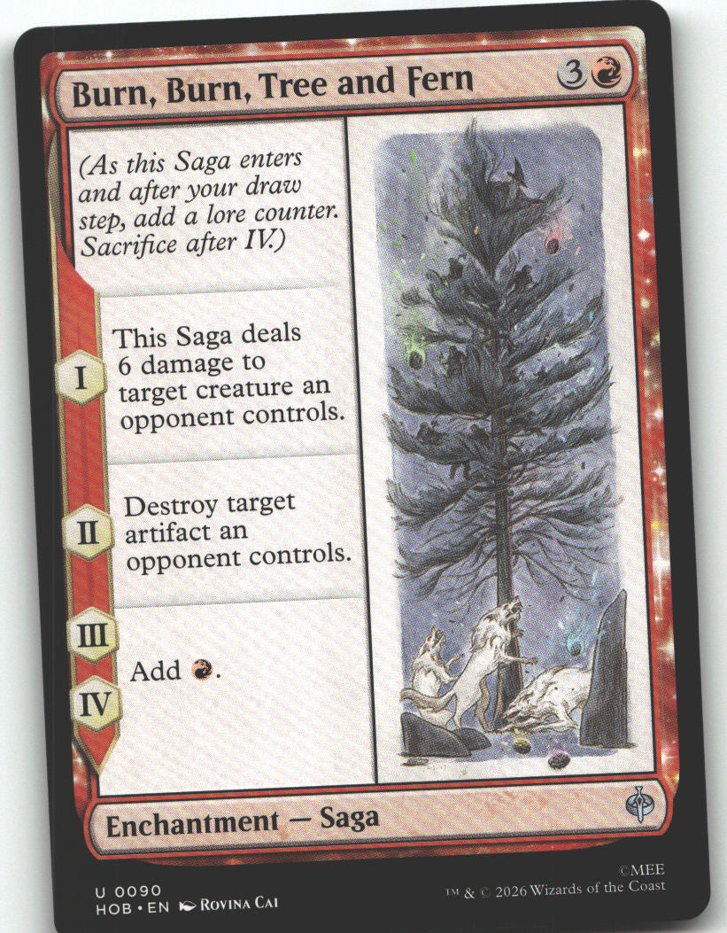 Burn, Burn, Tree and Fern