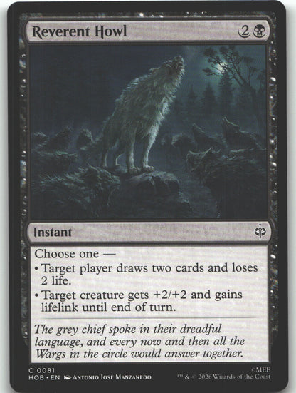 Reverent Howl