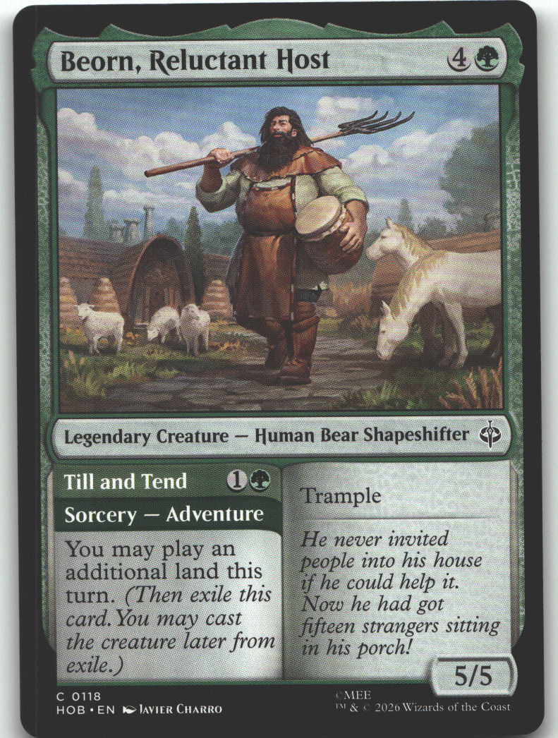 Beorn, Reluctant Host