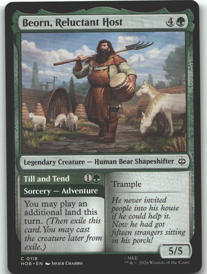Beorn, Reluctant Host