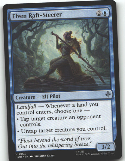 Elven Raft-Steerer