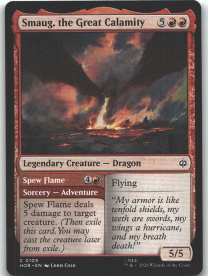 Smaug, the Great Calamity