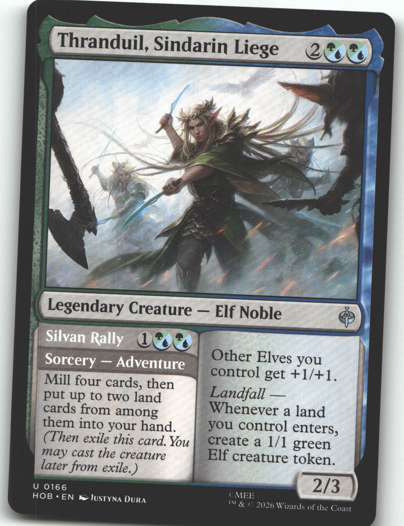 Thranduil, Sindarin Liege