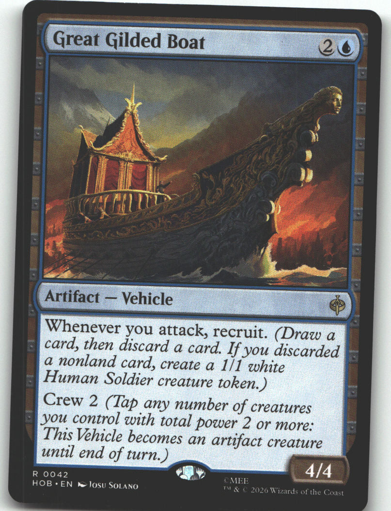 Great Gilded Boat