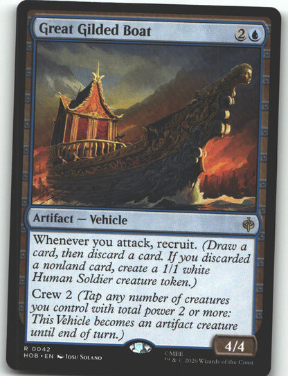 Great Gilded Boat