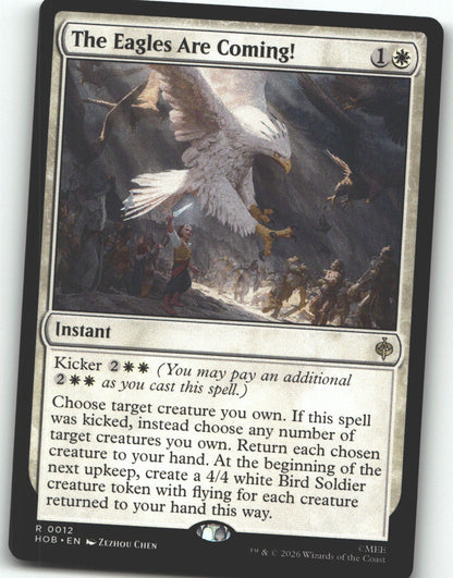 The Eagles Are Coming!