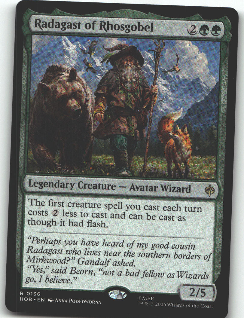 Radagast of Rhosgobel