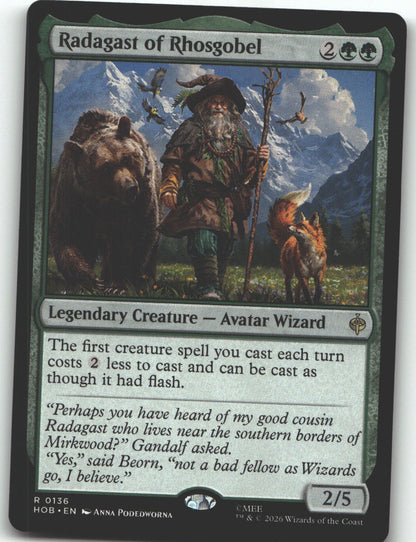 Radagast of Rhosgobel