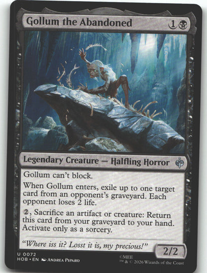 Gollum the Abandoned