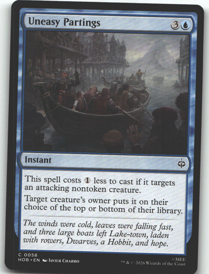 Uneasy Partings