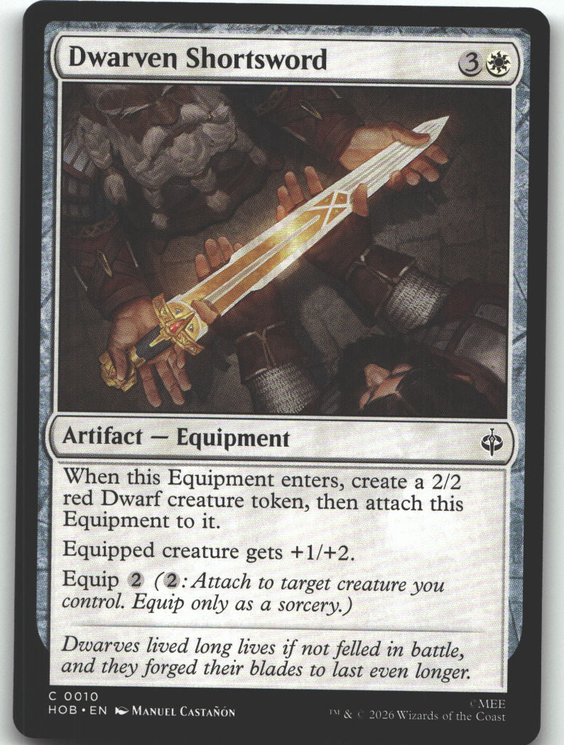 Dwarven Shortsword
