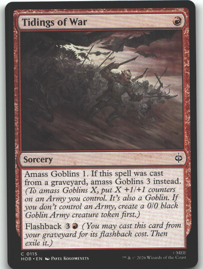 Tidings of War