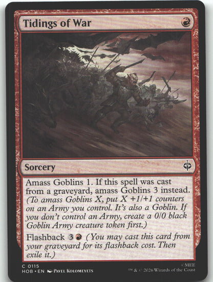 Tidings of War