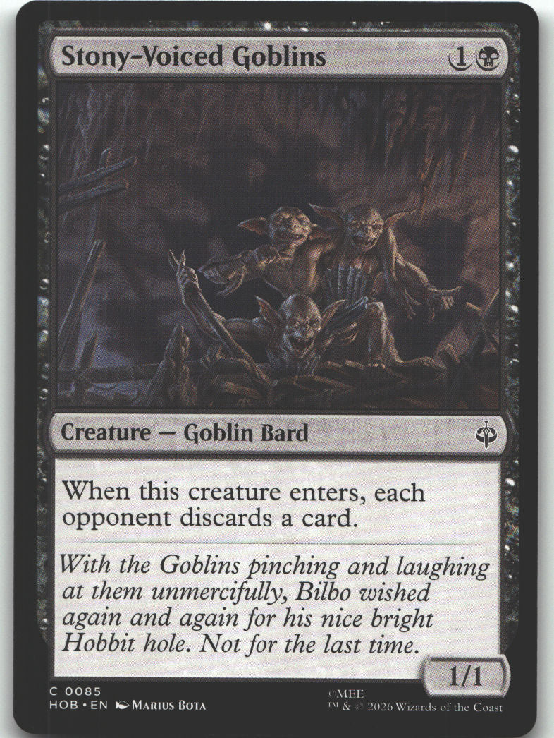 Stony-Voiced Goblins