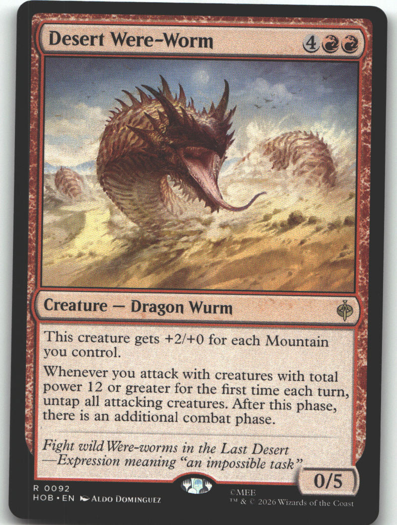 Desert Were-Worm