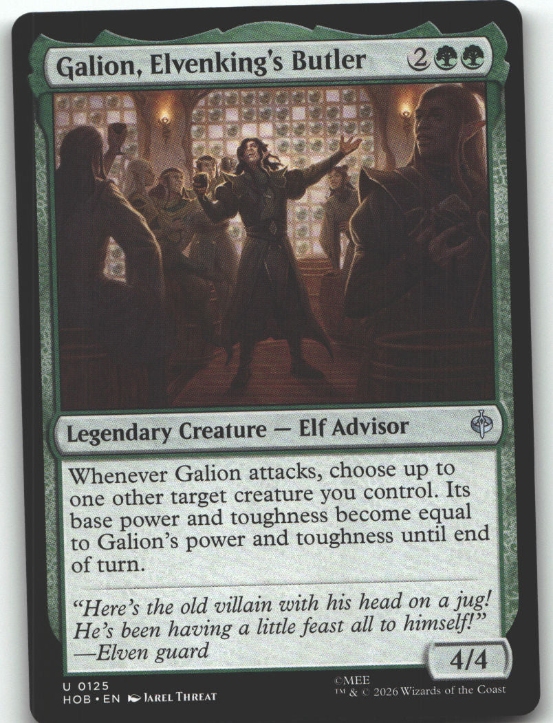 Galion, Elvenking's Butler