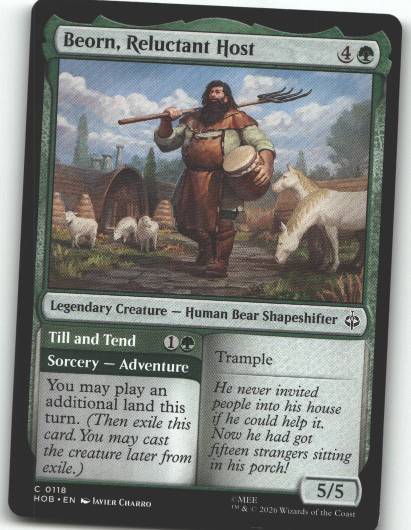 Beorn, Reluctant Host
