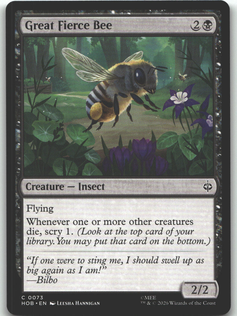 Great Fierce Bee