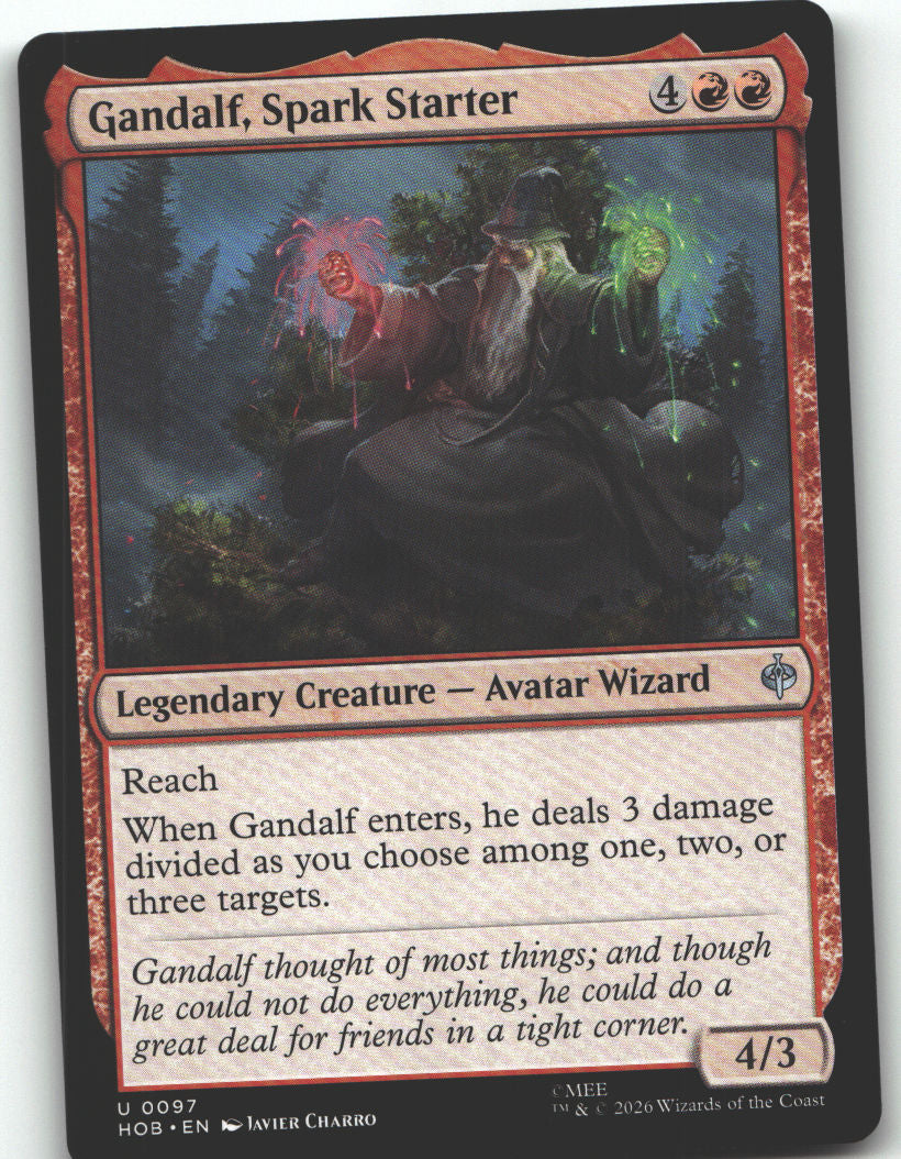 Gandalf, Spark Starter