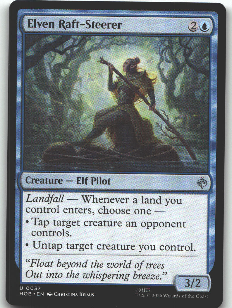 Elven Raft-Steerer
