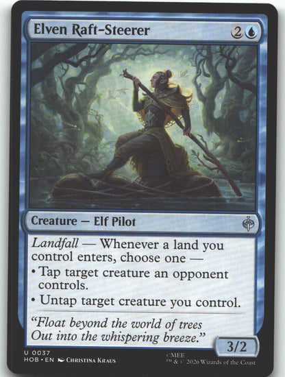 Elven Raft-Steerer