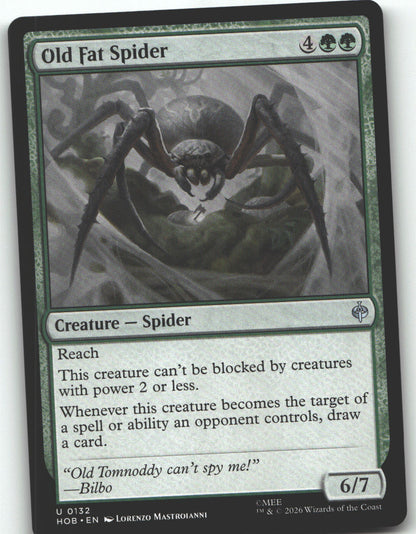 Old Fat Spider