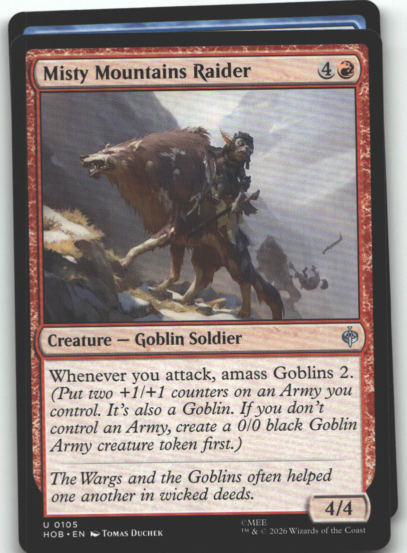 Misty Mountains Raider
