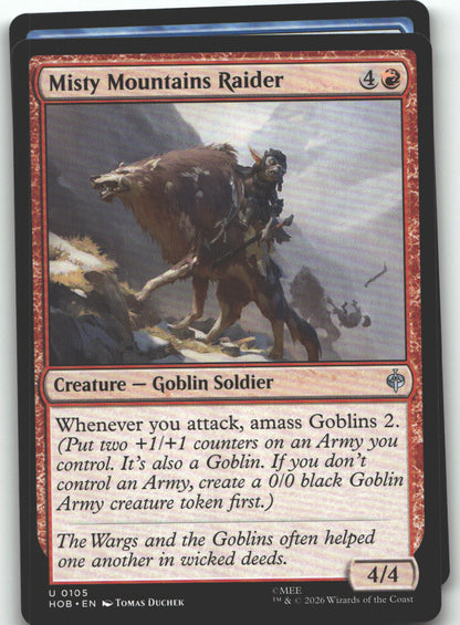 Misty Mountains Raider