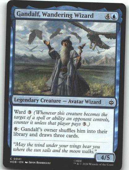 Gandalf, Wandering Wizard