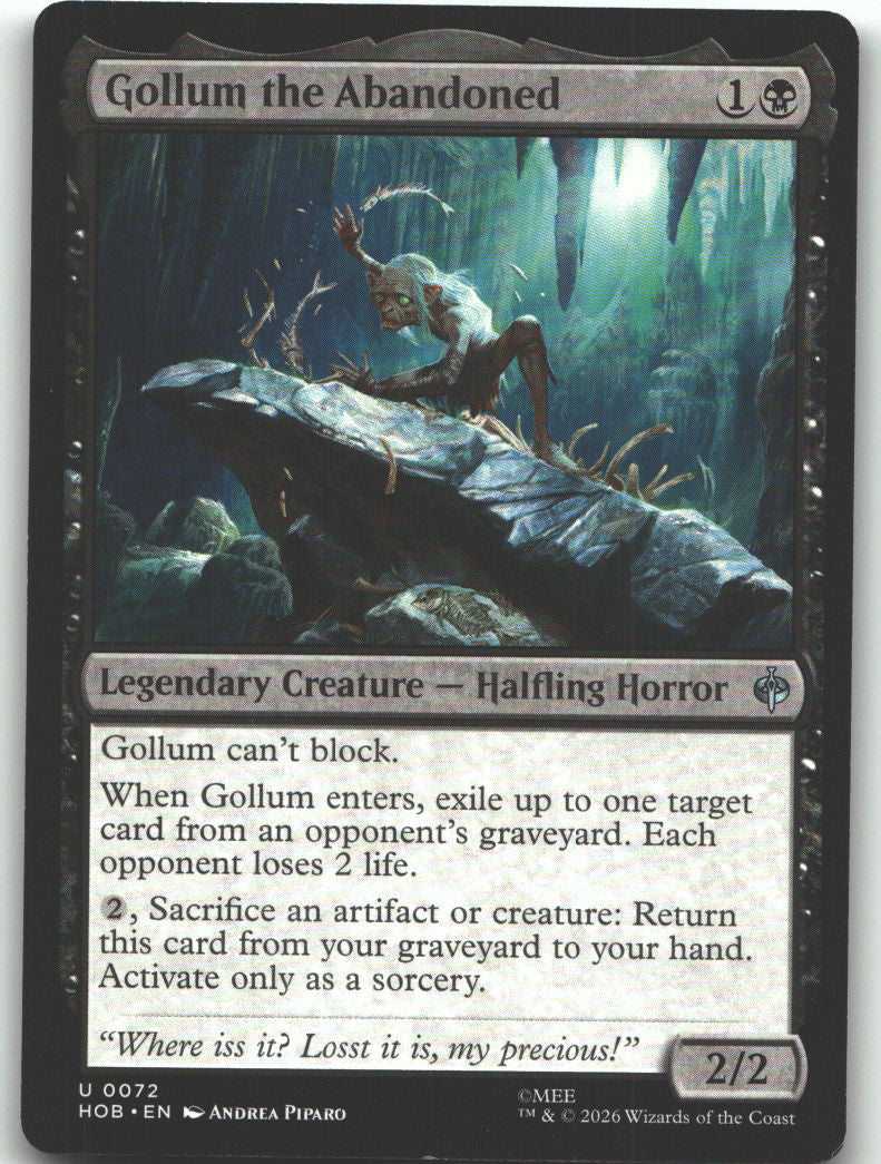Gollum the Abandoned